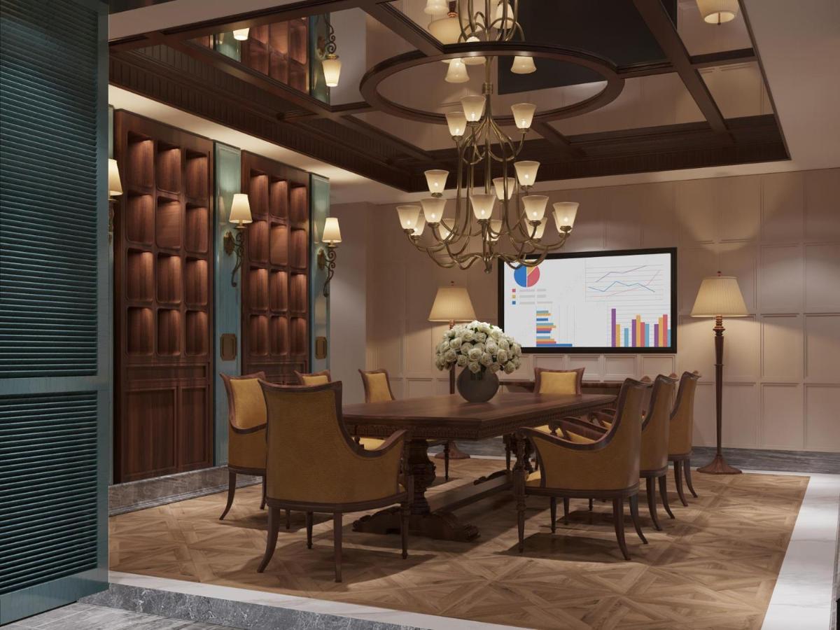Grand Hotel Du Lac ハノイ市 エクステリア 写真 3D rendering of a meeting room