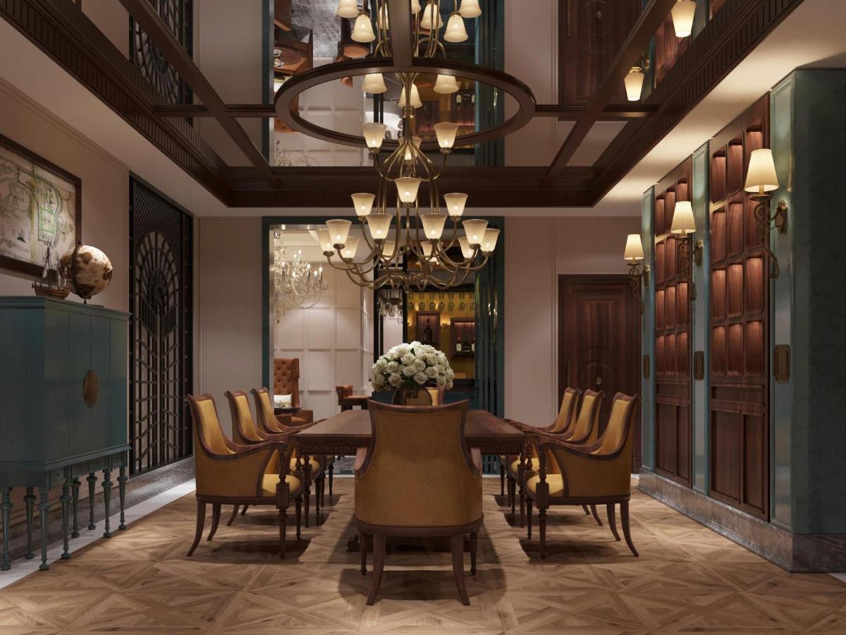 Grand Hotel Du Lac ハノイ市 エクステリア 写真 3D interior visualization of a dining room