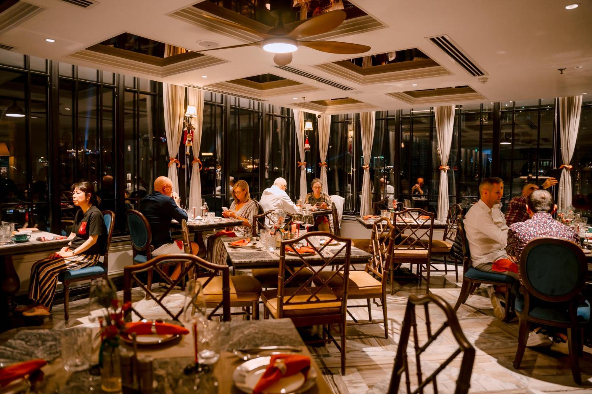 Grand Hotel Du Lac ハノイ市 エクステリア 写真 The restaurant