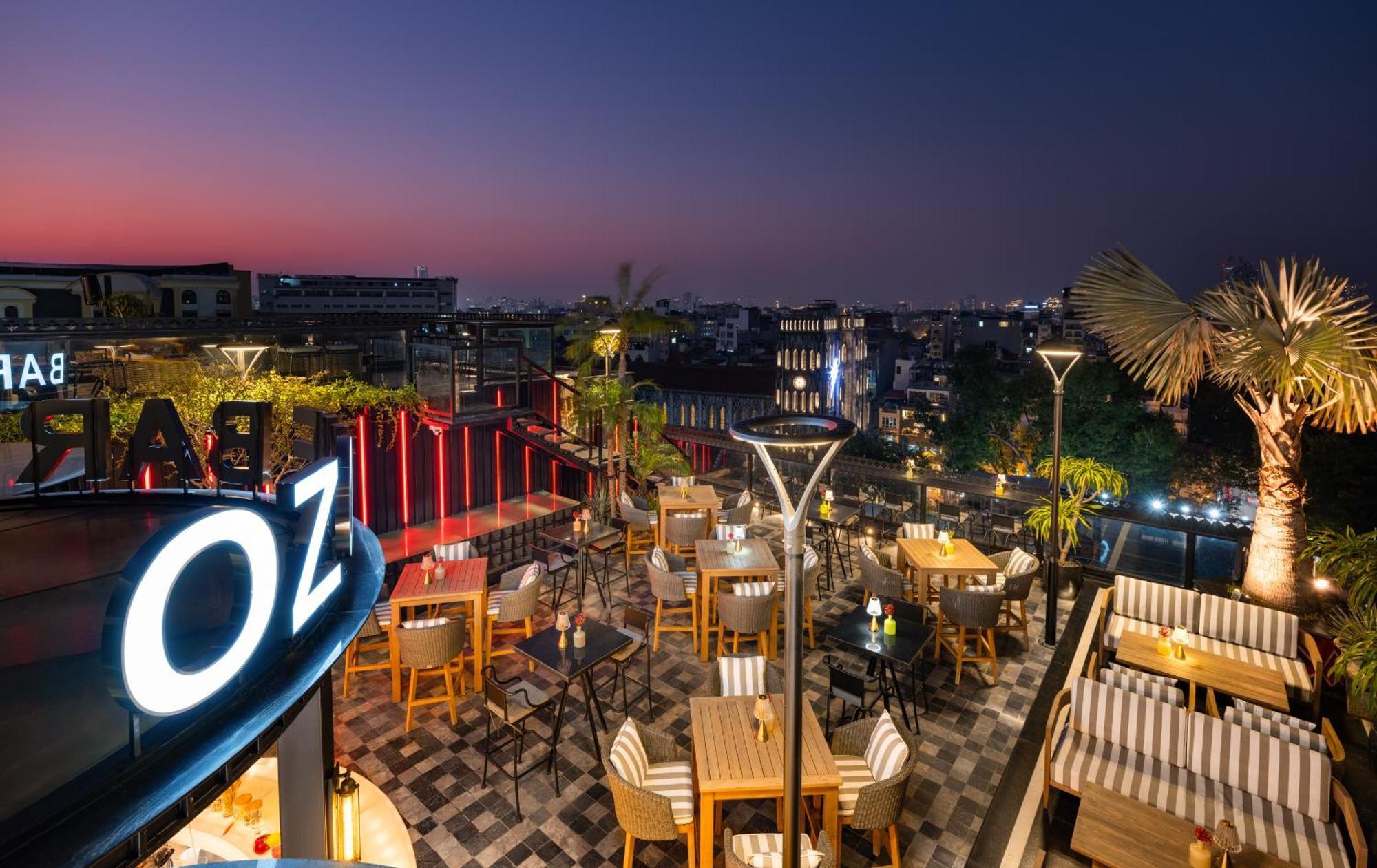 Grand Hotel Du Lac ハノイ市 エクステリア 写真 Sky Lounge