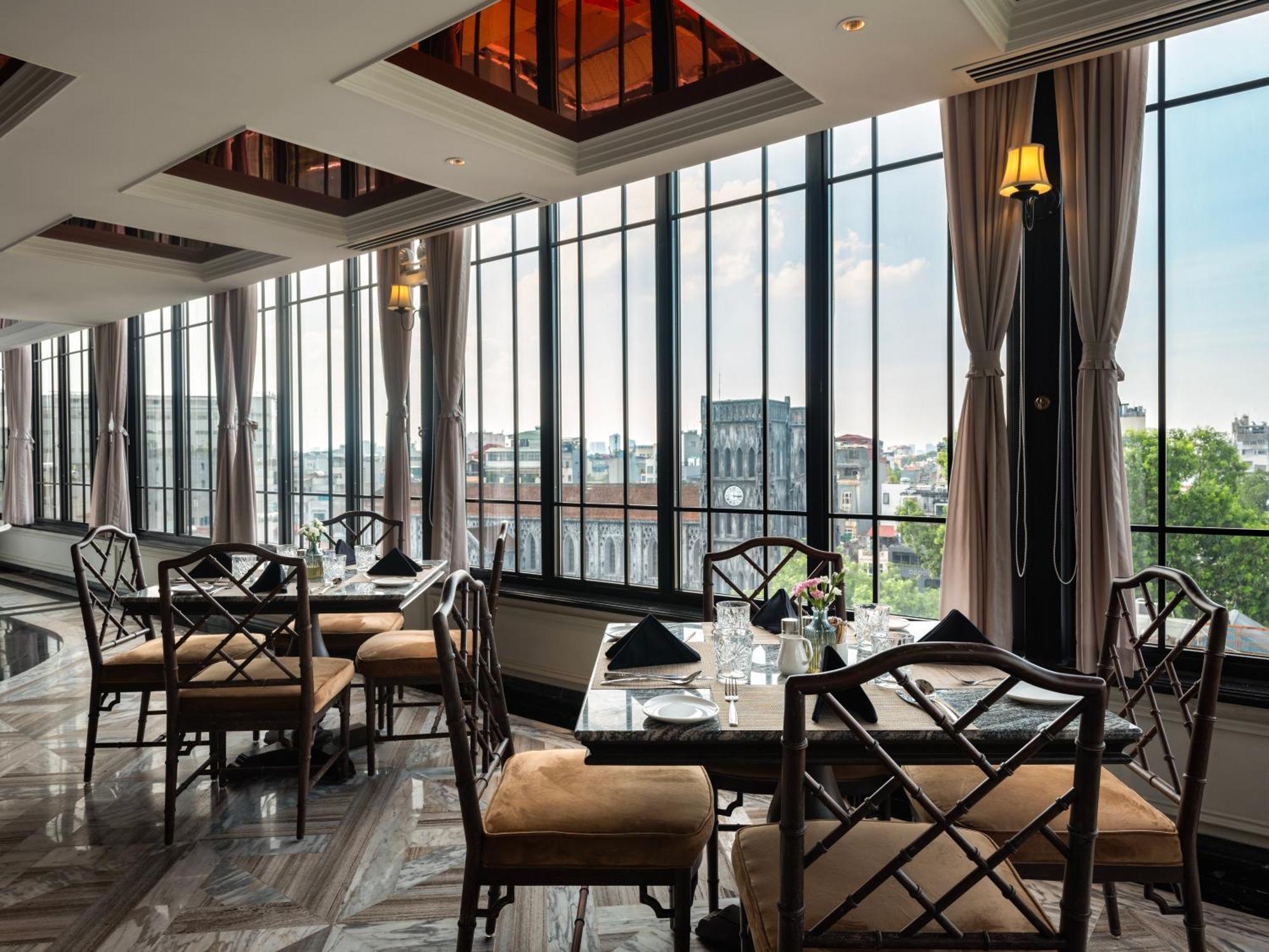 Grand Hotel Du Lac ハノイ市 エクステリア 写真 The restaurant