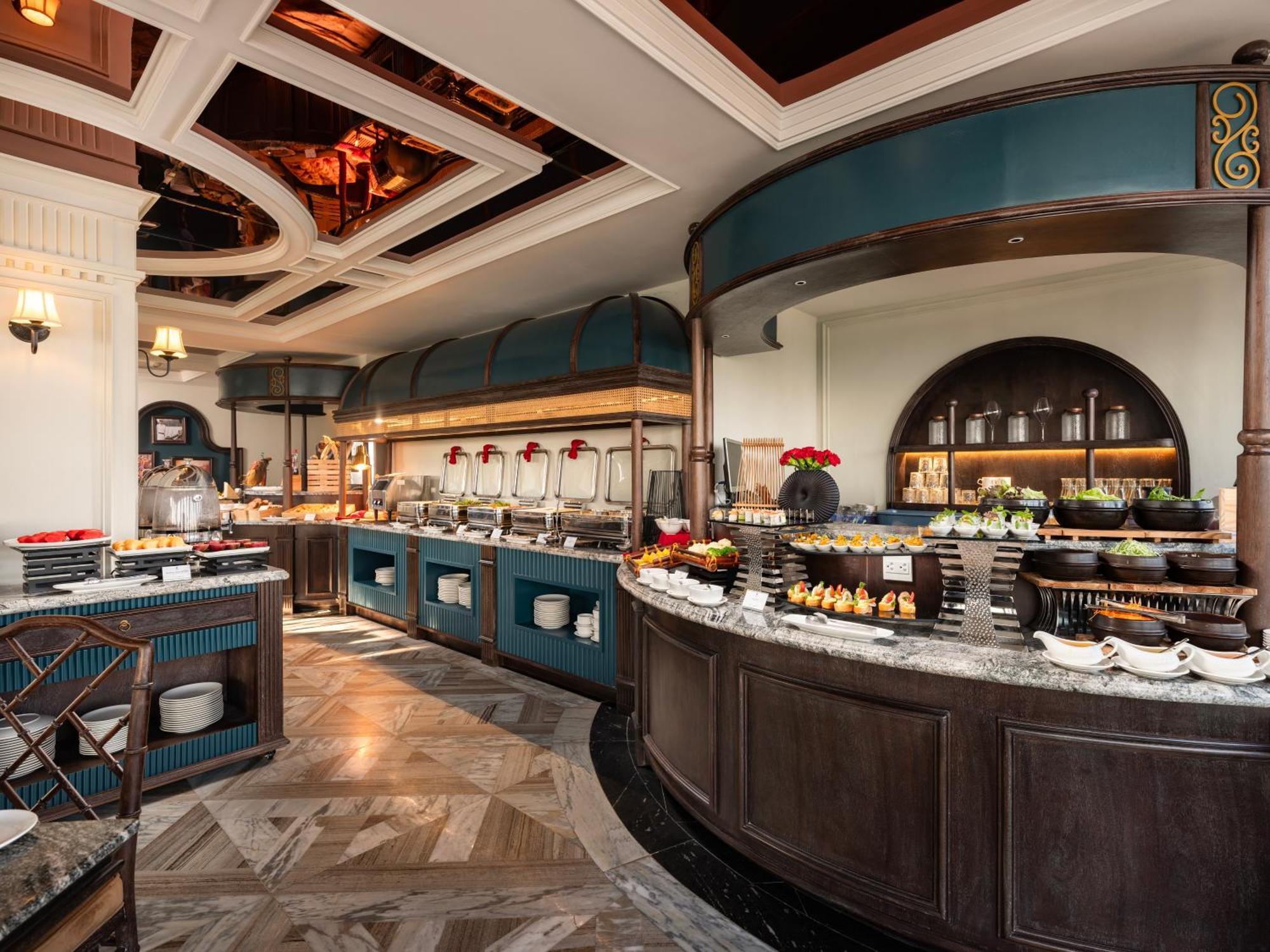 Grand Hotel Du Lac ハノイ市 エクステリア 写真 The buffet at the hotel